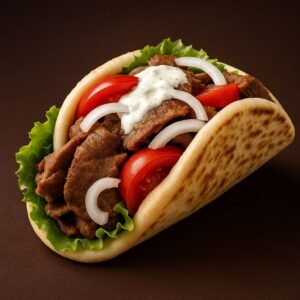Lamb Gyro sandwich
